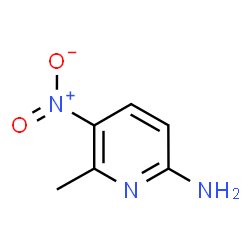 ChemSpider 2D Image | 6-methyl-5-nitropyridin-2-amin | C6H7N3O2