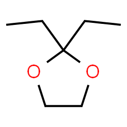 ChemSpider 2D Image | 2,2-Diethyl-1,3-dioxolane | C7H14O2