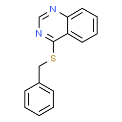 ChemSpider 2D Image | 4-benzylthioquinazoline | C15H12N2S