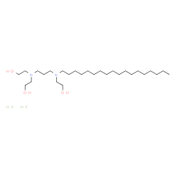ChemSpider 2D Image | Olaflur | C27H60F2N2O3