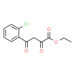 ChemSpider 2D Image | Ethyl 4-(2-chlorophenyl)-2,4-dioxobutanoate | C12H11ClO4