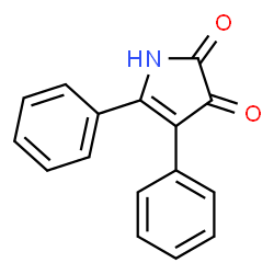 ChemSpider 2D Image | 4,5-Diphenyl-1H-pyrrole-2,3-dione | C16H11NO2