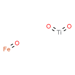 ChemSpider 2D Image | Dioxotitanium - oxoiron (1:1) | FeO3Ti