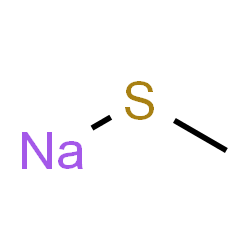 ChemSpider 2D Image | Sodium methanethiolate | CH3NaS