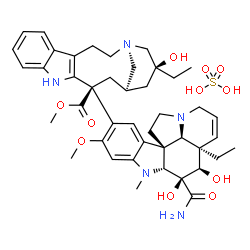 ChemSpider 2D Image | Vindesine sulfate | C43H57N5O11S