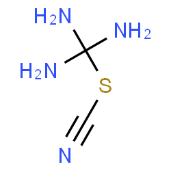 ChemSpider 2D Image | Triaminomethyl thiocyanate | C2H6N4S