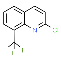 ChemSpider 2D Image | 2-Chloro-8-(trifluoromethyl)quinoline | C10H5ClF3N