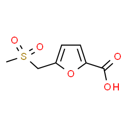 ChemSpider 2D Image | 5-[(Methylsulfonyl)methyl]-2-furoic acid | C7H8O5S