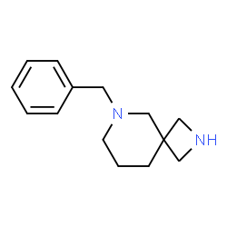 ChemSpider 2D Image | 6-Benzyl-2,6-diazaspiro[3.5]nonane | C14H20N2