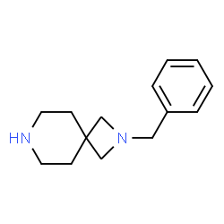 ChemSpider 2D Image | 2-Benzyl-2,7-diazaspiro[3.5]nonane | C14H20N2