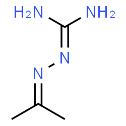 ChemSpider 2D Image | N''-Isopropylidenecarbonohydrazonic diamide | C4H10N4