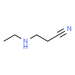 ChemSpider 2D Image | 3-(Ethylamino)propionitrile | C5H10N2