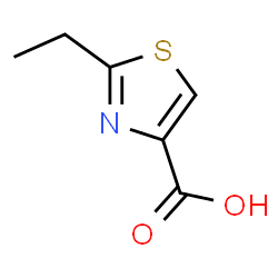 ChemSpider 2D Image | 2-ethylthiazole-4-carboxylic acid | C6H7NO2S