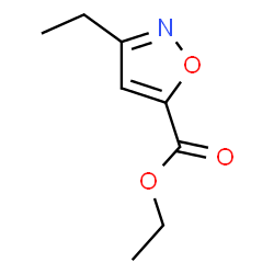 ChemSpider 2D Image | Ethyl 3-ethylisoxazole-5-carboxylate | C8H11NO3