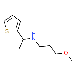 ChemSpider 2D Image | (3-methoxypropyl)[1-(thiophen-2-yl)ethyl]amine | C10H17NOS