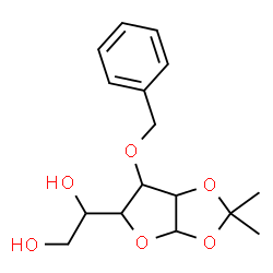 ChemSpider 2D Image | 3-O-Benzyl-1,2-O-isopropylidenehexofuranose | C16H22O6