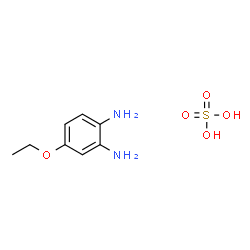 ChemSpider 2D Image | 4-ethoxybenzene-1,2-diamine | C8H14N2O5S
