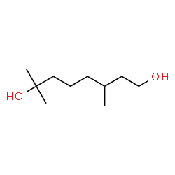 ChemSpider 2D Image | Hydroxycitronellol | C10H22O2