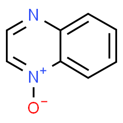 ChemSpider 2D Image | Quinoxaline N-oxide | C8H6N2O