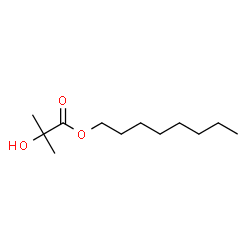 ChemSpider 2D Image | Octyl 2-hydroxy-2-methylpropanoate | C12H24O3