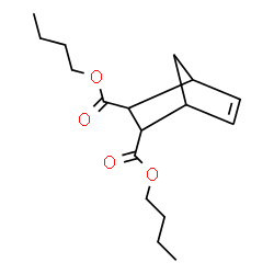 ChemSpider 2D Image | Dibutyl bicyclo[2.2.1]hept-5-ene-2,3-dicarboxylate | C17H26O4