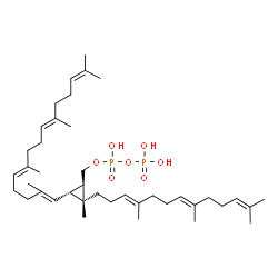 ChemSpider 2D Image | (1R,2R,3R)-prephytoene diphosphate | C40H68O7P2