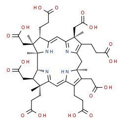 ChemSpider 2D Image | precorrin-6Y | C44H56N4O16