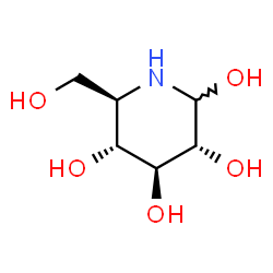 ChemSpider 2D Image | Nojirimycin | C6H13NO5