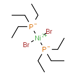 ChemSpider 2D Image | Dibromo[bis(triethylphosphine)]nickel | C12H30Br2NiP2