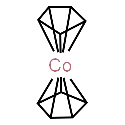ChemSpider 2D Image | Bis[(1,2,3,4,5-eta)-cyclopentadienyl]cobalt | C10H10Co