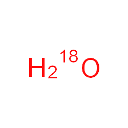 ChemSpider 2D Image | oxygen-18 | H2O