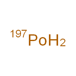 ChemSpider 2D Image | polonium-218 | 197Po