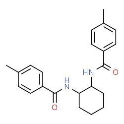 ChemSpider 2D Image | N,N'-1,2-Cyclohexanediylbis(4-methylbenzamide) | C22H26N2O2