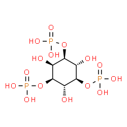 ChemSpider 2D Image | inositol-(1,3,5)-triphosphate | C6H15O15P3