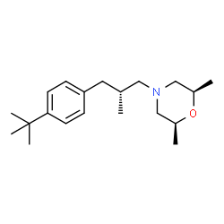 ChemSpider 2D Image | (R)-fenpropimorph | C20H33NO