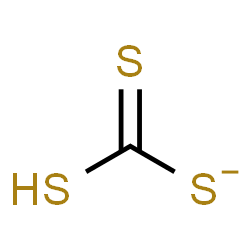 ChemSpider 2D Image | Hydrogen carbonotrithioate | CHS3