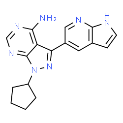 ChemSpider 2D Image | PP121 | C17H17N7