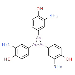ChemSpider 2D Image | Salvarsan (trimer) | C18H18As3N3O3