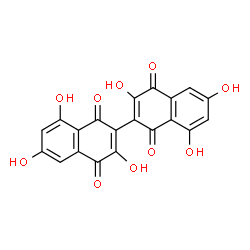 ChemSpider 2D Image | 3,3'-biflaviolin | C20H10O10
