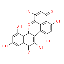 ChemSpider 2D Image | 3,8'-biflaviolin | C20H10O10
