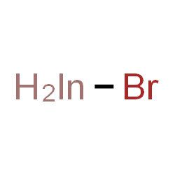 ChemSpider 2D Image | Indium(I) bromide | BrIn