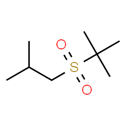 ChemSpider 2D Image | 2-Methyl-1-[(2-methyl-2-propanyl)sulfonyl]propane | C8H18O2S