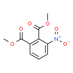 ChemSpider 2D Image | Dimethyl 3-nitrophthalate | C10H9NO6