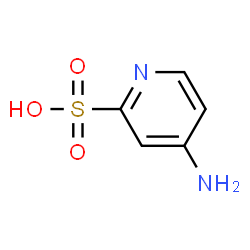 ChemSpider 2D Image | 4-Amino-2-pyridinesulfonic acid | C5H6N2O3S