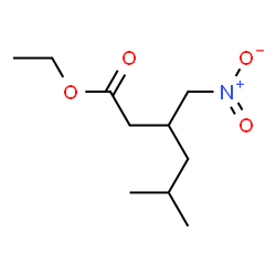 ChemSpider 2D Image | Ethyl 5-methyl-3-(nitromethyl)hexanoate | C10H19NO4