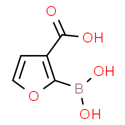 ChemSpider 2D Image | 3-Carboxyfuran-2-boronic acid | C5H5BO5