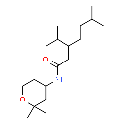 ChemSpider 2D Image | N-(2,2-Dimethyltetrahydro-2H-pyran-4-yl)-3-isopropyl-6-methylheptanamide | C18H35NO2