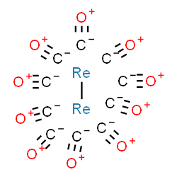 ChemSpider 2D Image | Carbon monooxide - dirhenium(Re-Re) (10:1) | C10O10Re2