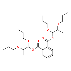 ChemSpider 2D Image | Bis(1,2-dipropoxypropyl) phthalate | C26H42O8