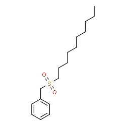 ChemSpider 2D Image | [(Decylsulfonyl)methyl]benzene | C17H28O2S